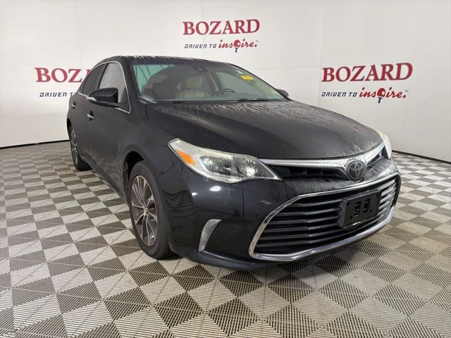 Midnight Black 2018 Toyota Avalon XLE Sedan Front-Wheel Drive 6-Speed Automatic