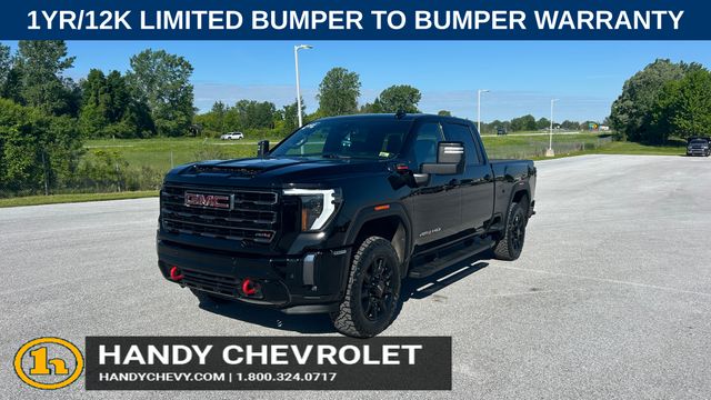 Onyx Black 2024 GMC Sierra 2500HD Pickup Truck Four-Wheel Drive Automatic