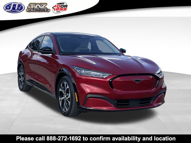 Red Metallic 2021 Ford Mustang Mach-E Premium RWD SUV / Crossover Rear-Wheel Drive Automatic
