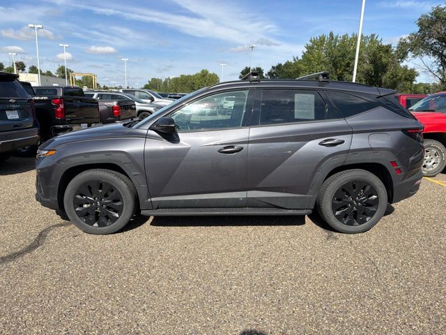 2022 Portofino Gray Hyundai Tucson XRT AWD SUV