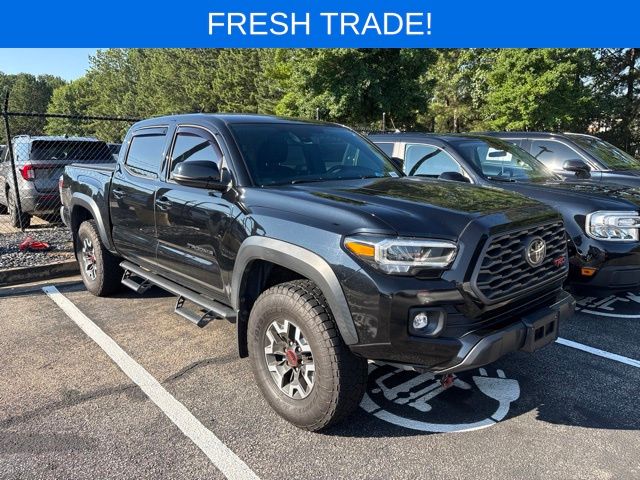 Midnight Black Metallic 2020 Toyota Tacoma Pickup Truck Four-Wheel Drive 6-Speed Automatic