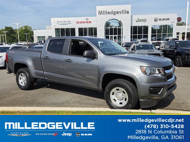 Gray (Steel Metallic) 2020 Chevrolet Colorado Pickup Truck Four-Wheel Drive 8-Speed Automatic