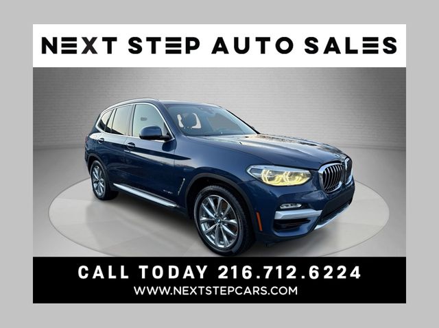 Phytonic Blue Metallic 2018 BMW X3 xDrive30i AWD SUV / Crossover All-Wheel Drive 8-Speed Automatic