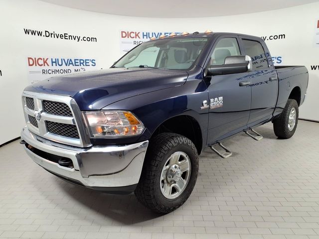 True Blue Pearlcoat 2018 RAM 2500 Pickup Truck Four-Wheel Drive 6-Speed Manual