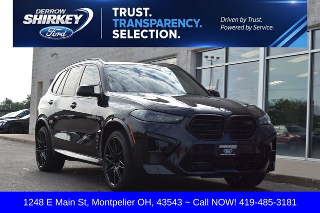 Black 2024 BMW X5 M SUV / Crossover All-Wheel Drive 8-Speed Automatic