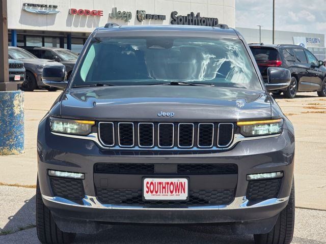 2022 Jeep Grand Cherokee L Limited Gray at Texan Dodge Chrysler Jeep Ram