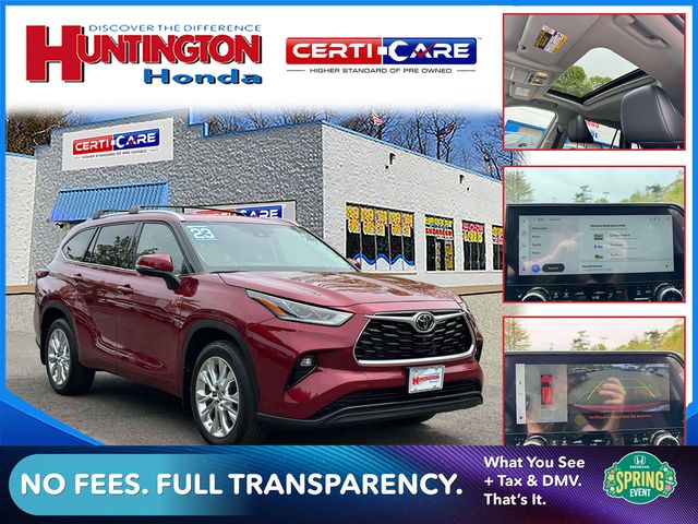 used 2023 Toyota Highlander car, priced at $43,268