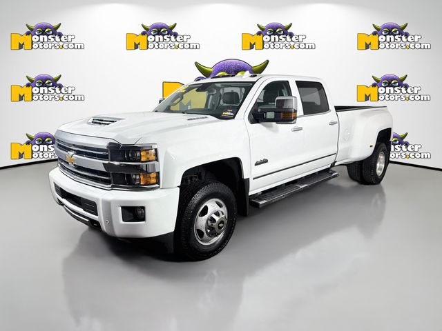 White 2019 Chevrolet Silverado 3500HD Pickup Truck Four-Wheel Drive 6-Speed Automatic
