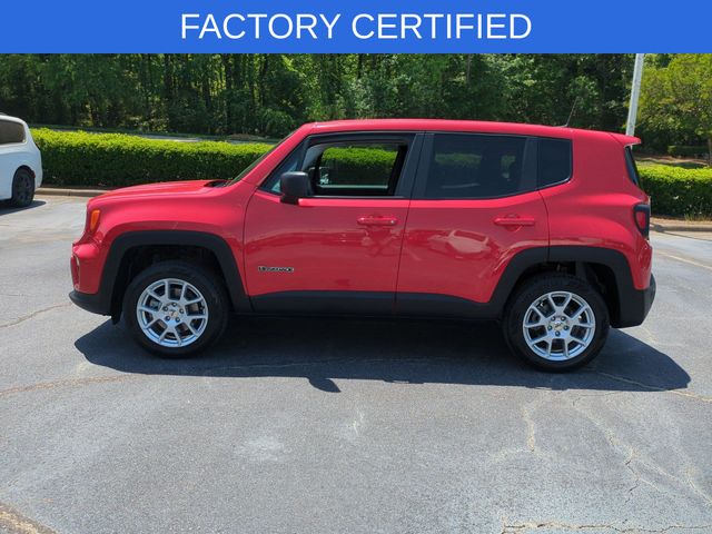 Used 2023 Red Jeep Latitude image 2