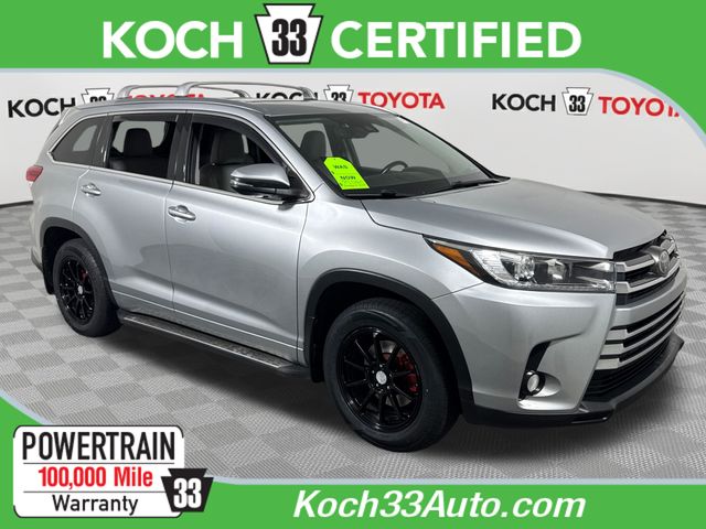 Celestial Silver Metallic 2017 Toyota Highlander SUV / Crossover All-Wheel Drive 8-Speed Automatic