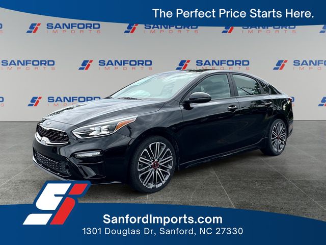 Aurora Black Pearl 2021 Kia Forte Sedan Front-Wheel Drive 7-Speed Automatic