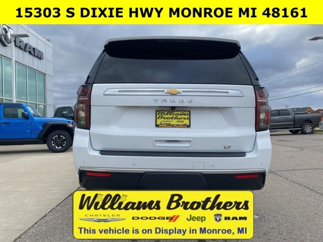 2022 Chevrolet Tahoe LT - Summit White exterior view 6