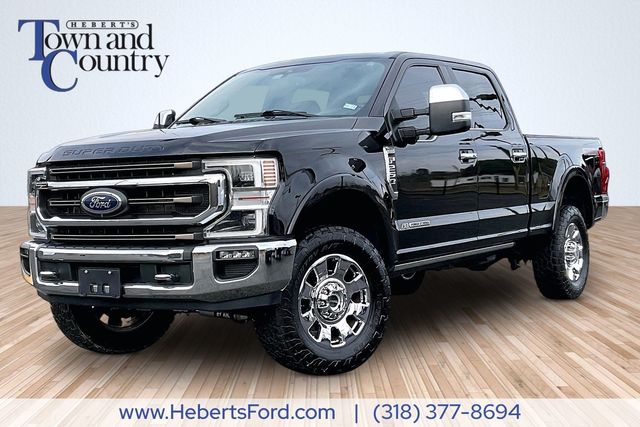 Agate Black Metallic 2022 Ford F-250 Super Duty Pickup Truck Four-Wheel Drive Automatic