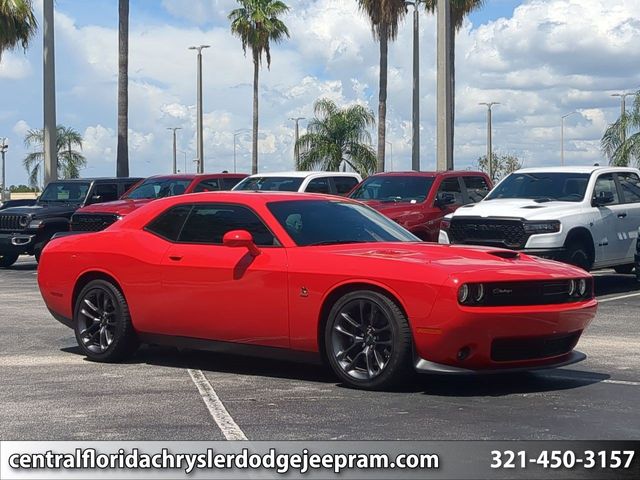 Torred Clearcoat 2023 Dodge Challenger Coupe Rear-Wheel Drive 8-Speed Automatic