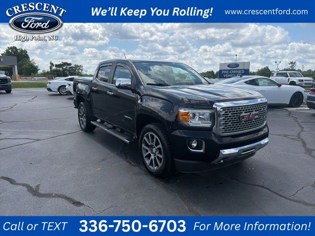 Onyx Black 2019 GMC Canyon Pickup Truck Four-Wheel Drive 8-Speed Automatic