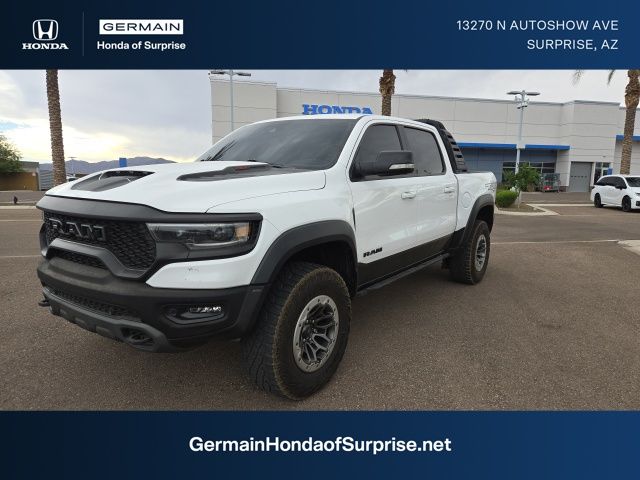 Bright White Clearcoat 2022 RAM 1500 TRX Crew Cab 4WD Pickup Truck All-Wheel Drive 8-Speed Automatic