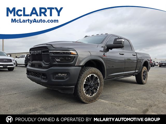 Gray (Granite Crystal Metallic Clearcoat) 2025 RAM 2500 Rebel Crew Cab 4WD Pickup Truck Four-Wheel Drive 8-Speed Automatic