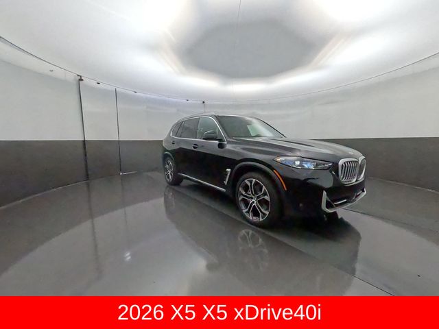Black Sapphire Metallic 2026 BMW X5 SUV / Crossover All-Wheel Drive 8-Speed Automatic