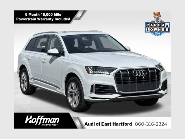 Glacier White Metallic 2023 Audi Q7 SUV / Crossover All-Wheel Drive 8-Speed Automatic