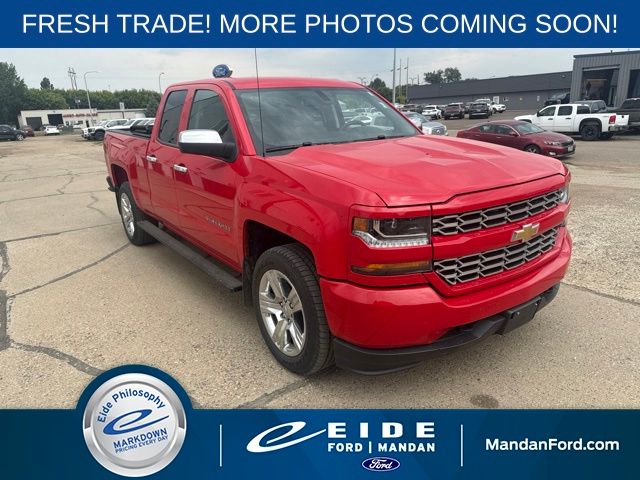 Red Hot 2016 Chevrolet Silverado 1500 Pickup Truck Four-Wheel Drive 6-Speed Automatic Overdrive