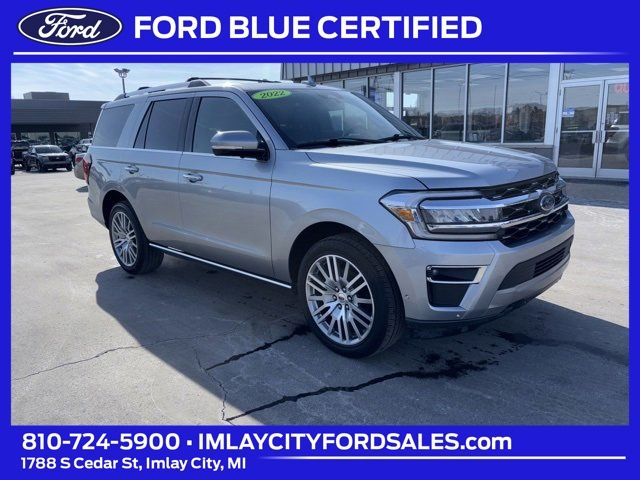 Iconic Silver Metallic 2022 Ford Expedition Limited 4WD SUV / Crossover Four-Wheel Drive Automatic
