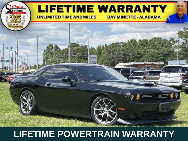 Pitch Black Clearcoat 2022 Dodge Challenger GT RWD Coupe Rear-Wheel Drive 8-Speed Automatic