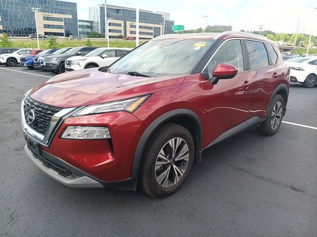 Red (Scarlet Ember Tintcoat) 2023 Nissan Rogue SUV / Crossover All-Wheel Drive Continuously Variable Transmission