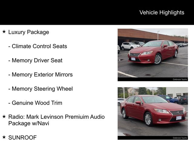 2014 Lexus ES 350 photo