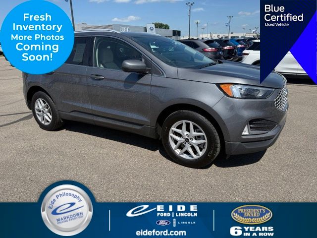 Carbonized Gray Metallic 2024 Ford Edge SUV / Crossover All-Wheel Drive 8-Speed Automatic