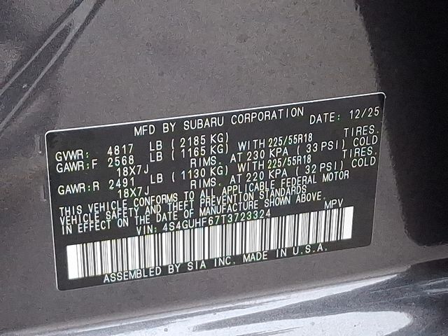 new 2026 Subaru Crosstrek car, priced at $32,565