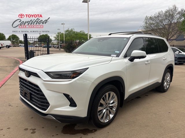 White (Wind Chill Pearl) 2024 Toyota Grand Highlander Platinum AWD SUV / Crossover All-Wheel Drive 8-Speed Automatic