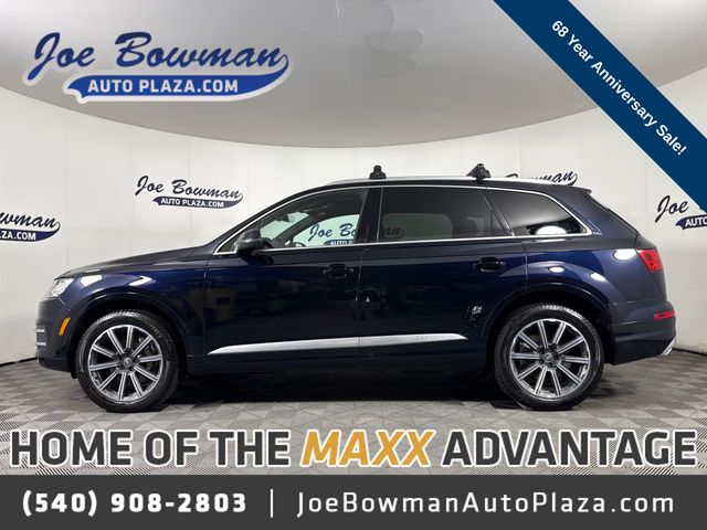 Ink Blue Metallic 2017 Audi Q7 3.0T quattro Prestige SUV / Crossover All-Wheel Drive 8-Speed Automatic