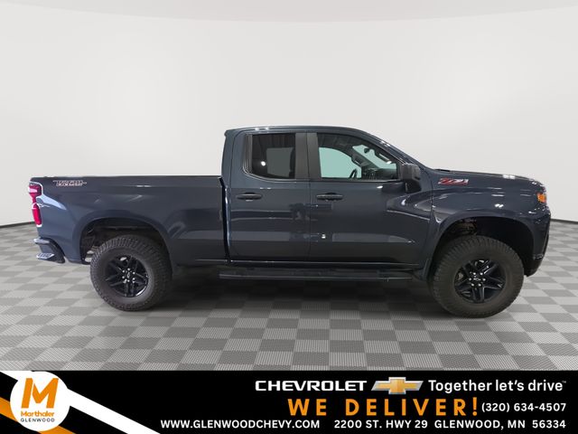 Shadow Gray Metallic 2019 Chevrolet Silverado 1500 Pickup Truck Four-Wheel Drive 6-Speed Automatic Overdrive