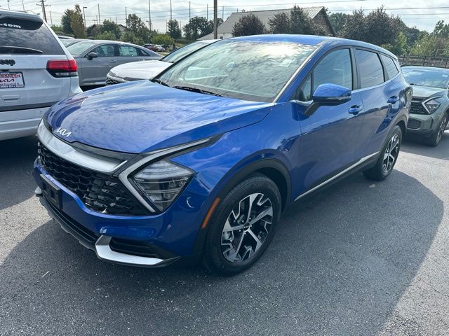 Sapphire Blue 2024 Kia Sportage SUV / Crossover Front-Wheel Drive 8-Speed Automatic