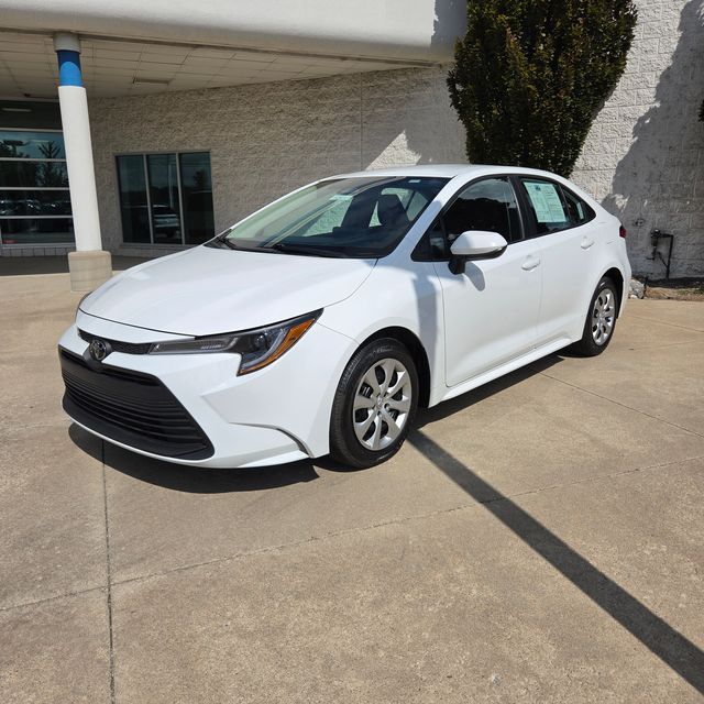 Ice Cap 2026 Toyota Corolla Sedan Front-Wheel Drive Continuously Variable Transmission