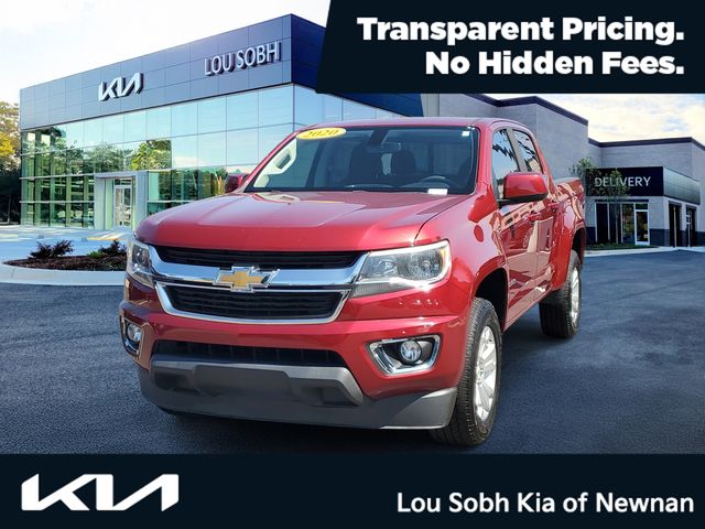 Cajun Red Tintcoat 2020 Chevrolet Colorado Pickup Truck 4X2 8-Speed Automatic
