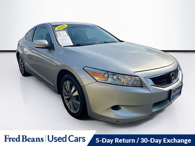 Polished Metal Metallic 2010 Honda Accord Coupe EX Coupe Front-Wheel Drive 5-Speed Automatic Overdrive