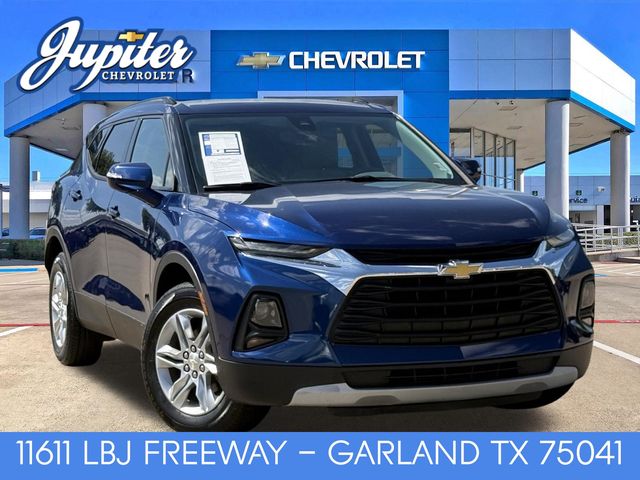 Blue Glow Metallic 2022 Chevrolet Blazer SUV / Crossover All-Wheel Drive 9-Speed Automatic Overdrive