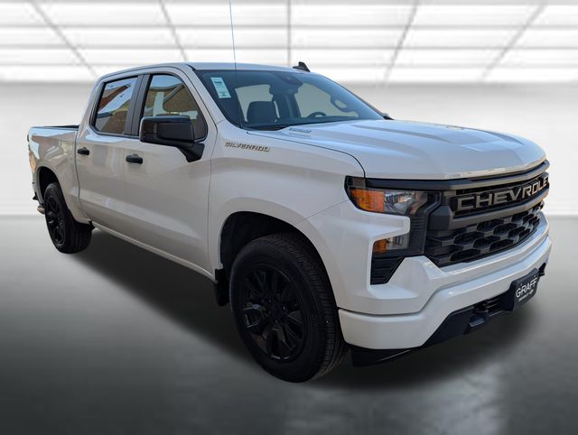 Summit White 2025 Chevrolet Silverado 1500 Pickup Truck 4X2 8-Speed Automatic