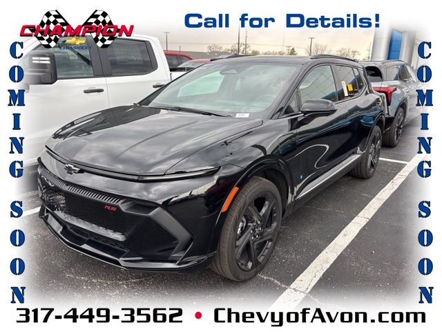 Black 2025 Chevrolet Equinox EV RS AWD SUV / Crossover All-Wheel Drive 1-Speed Automatic