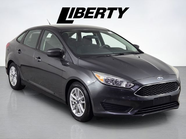 Gray (Magnetic Metallic) 2018 Ford Focus Sedan Front-Wheel Drive Automatic