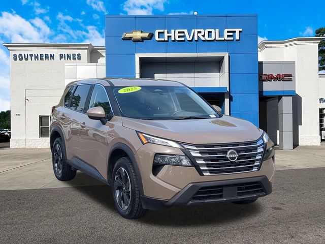 Baja Storm Metallic 2025 Nissan Rogue SUV / Crossover All-Wheel Drive Continuously Variable Transmission