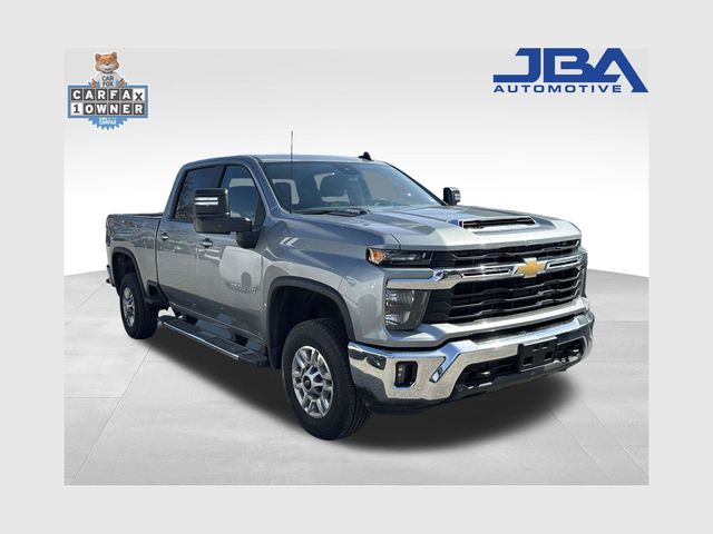 Sterling Gray Metallic 2025 Chevrolet Silverado 2500HD LT Crew Cab 4WD Pickup Truck Four-Wheel Drive Automatic