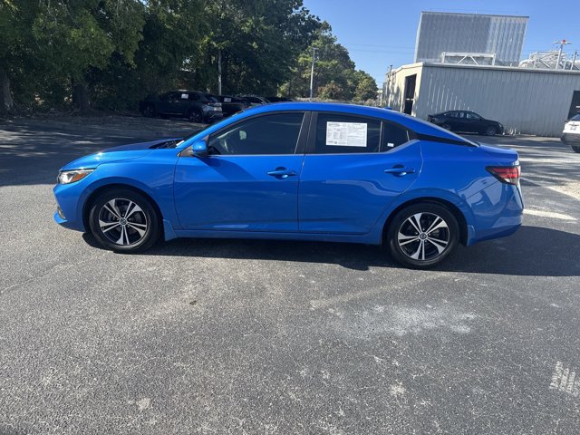 Used 2022 Blue Nissan SV image 8