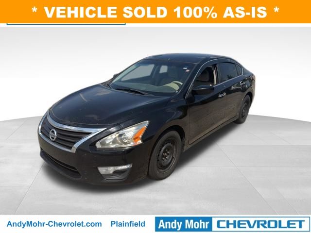 Super Black 2015 Nissan Altima 2.5 S Sedan Front-Wheel Drive Continuously Variable Transmission