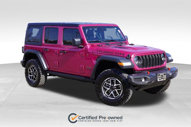 Limited Edition Tuscadero Pearlcoat 2024 Jeep Wrangler Rubicon 4-Door 4WD SUV / Crossover Four-Wheel Drive 8-Speed Automatic