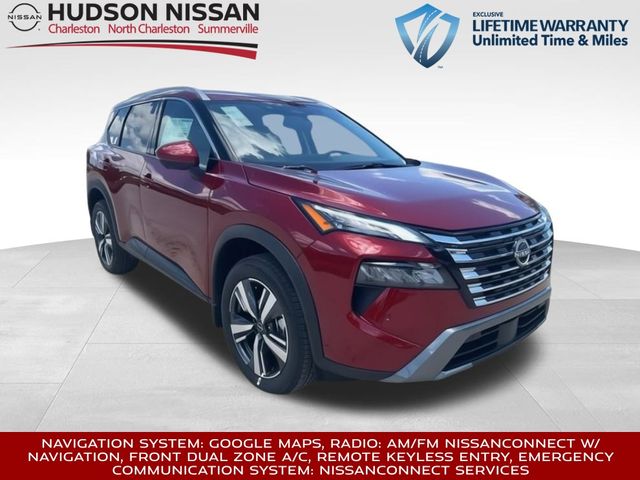 2025 Scarlet Ember Tintcoat Nissan Rogue SL AWD SUV