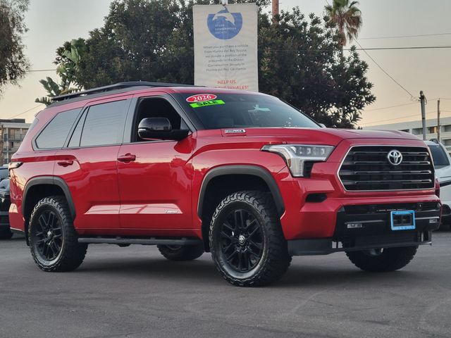 Red 2026 Toyota Sequoia SUV / Crossover Four-Wheel Drive Automatic