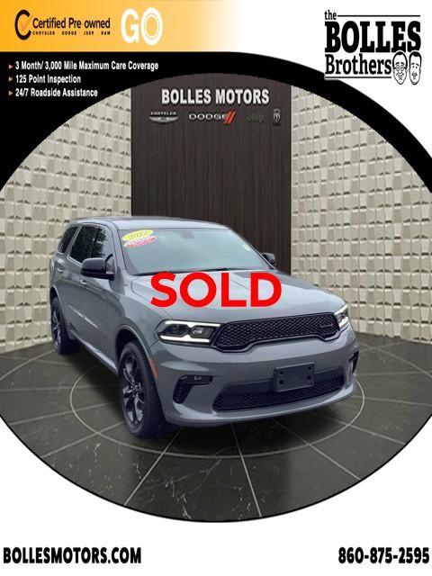 Destroyer Gray Clearcoat 2022 Dodge Durango SUV / Crossover All-Wheel Drive 8-Speed Automatic