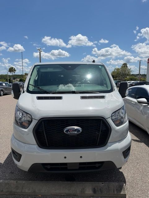 Avalanche Gray 2025 Ford Transit Passenger Van Rear-Wheel Drive